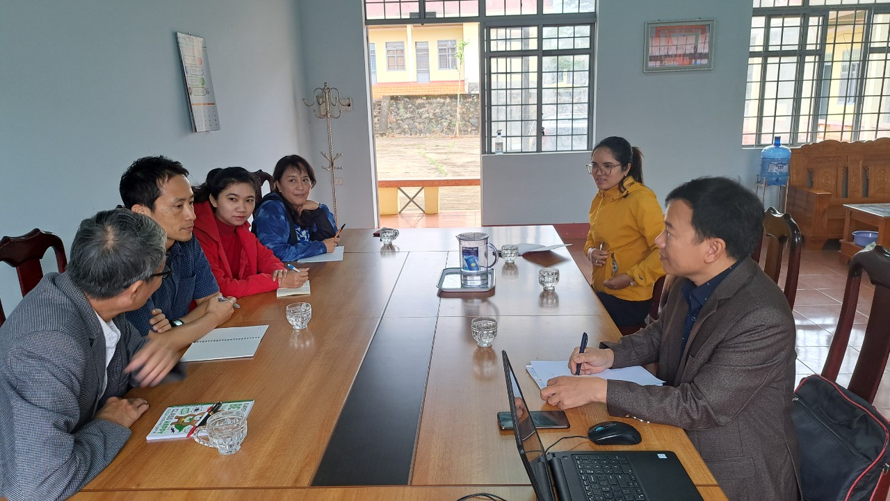 Ban chỉ đạo Chương trình Compact Krông Năng tiếp và làm việc với đoàn chuyên gia Viện chiến lược Môi trường Quốc tế (IGES) và Đại học Đông Á